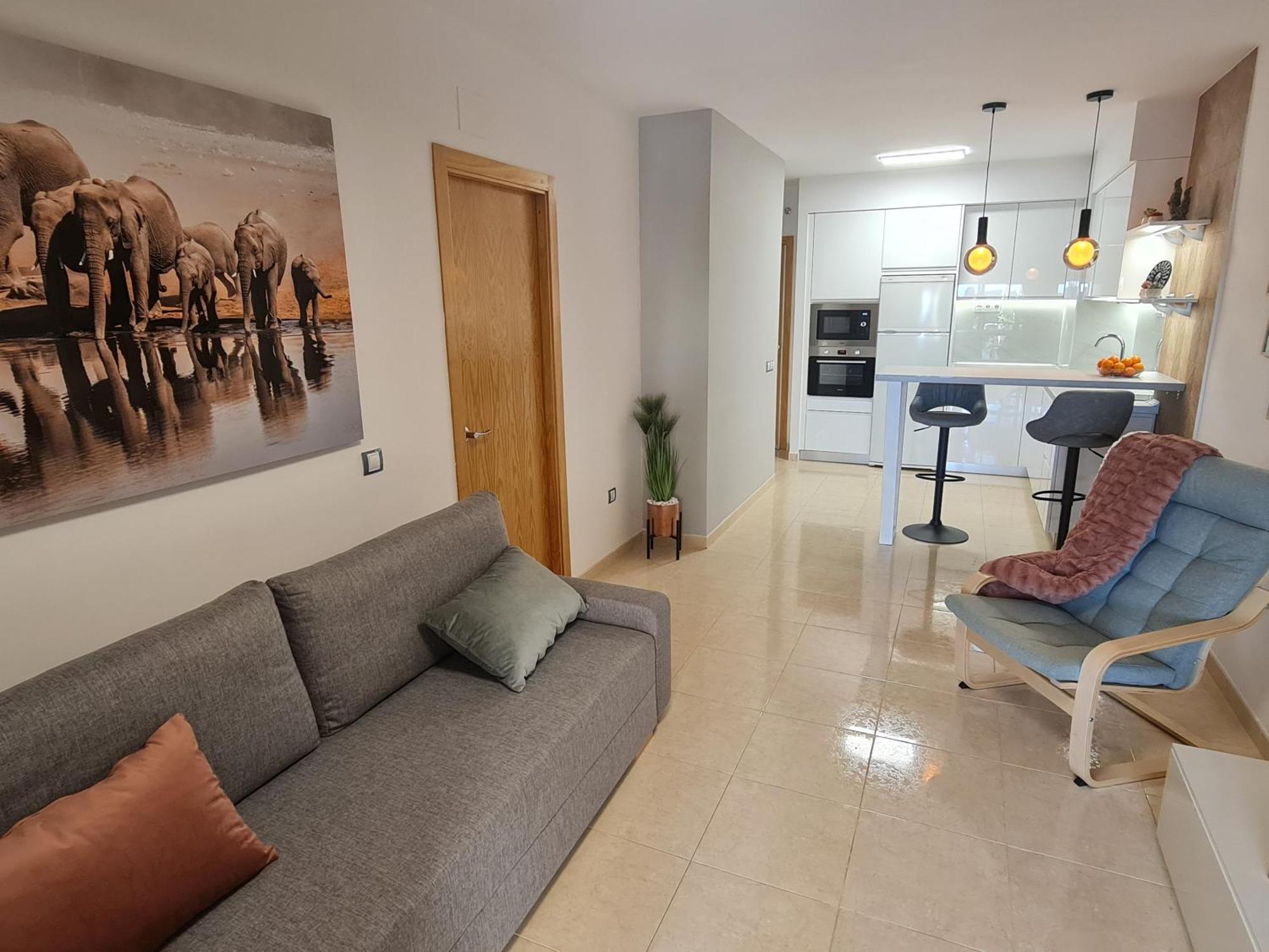 Апартаменты Sybarix Terrace, Mar, Golf, Wifi, Garaje, Relax Ла-Энвия Экстерьер фото